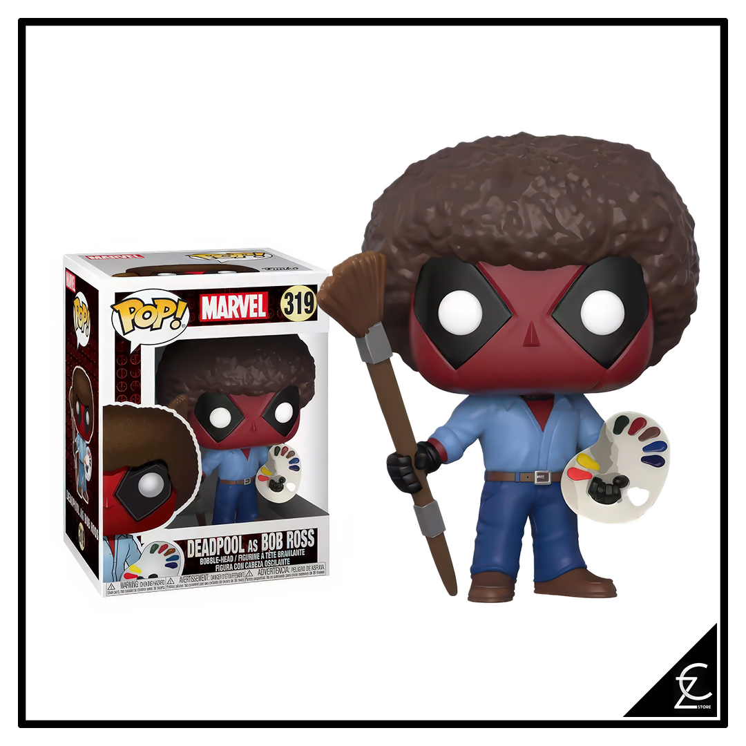 Deadpool as Bob Ross - 319