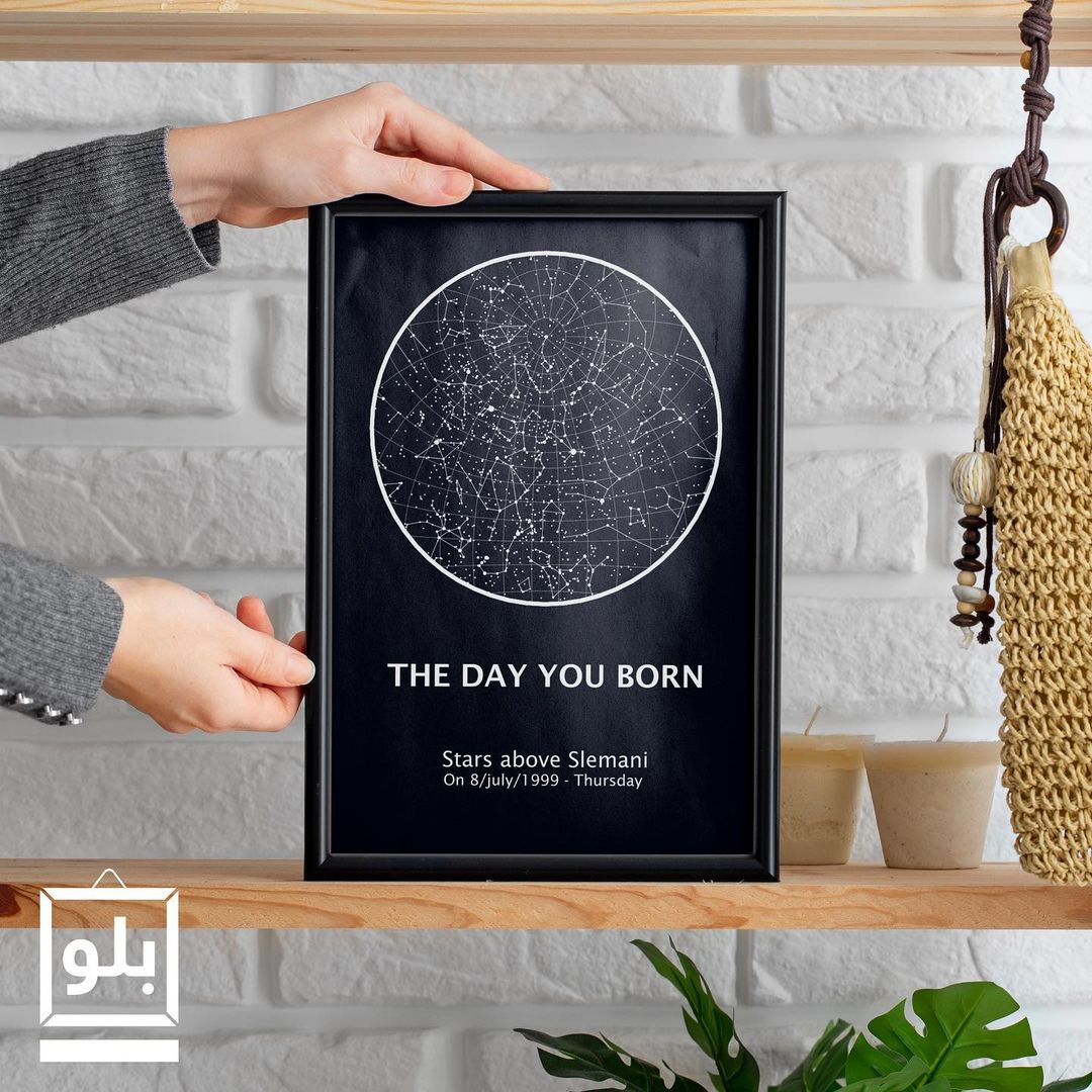 Personalized Star Map Poster 2