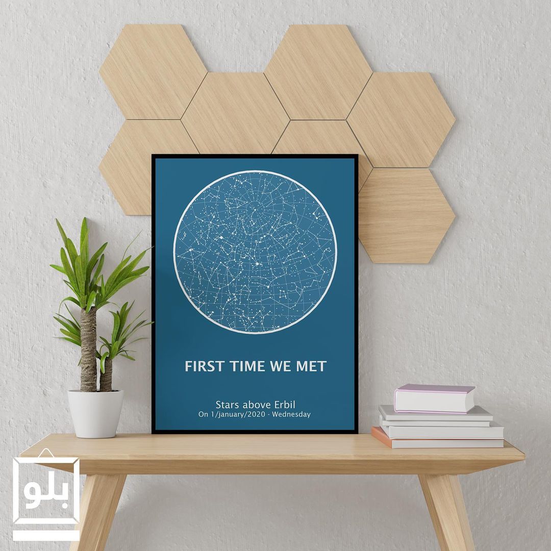 Personalized Star Map Poster 2