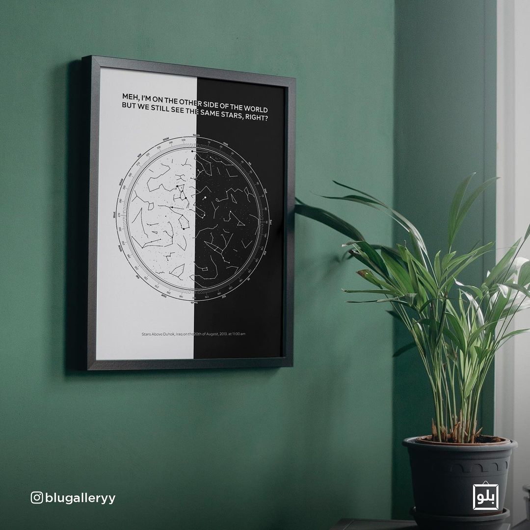 Personalized Star Map Poster