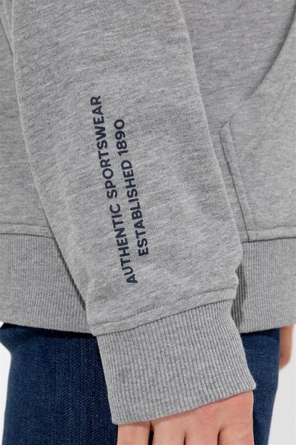 Polo's Grey Hooded Sweatshirt