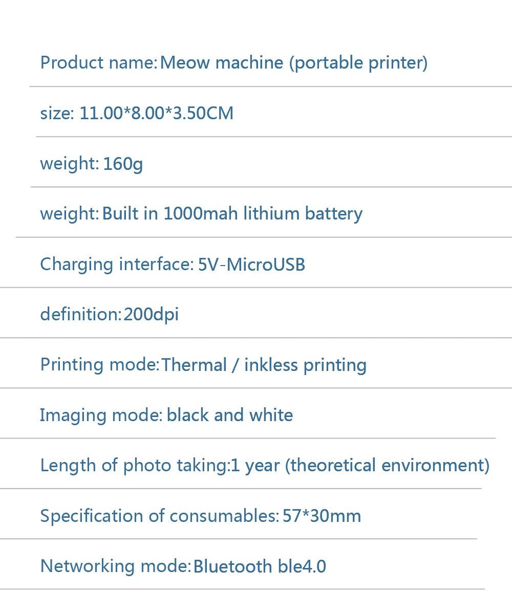 Mini Thermal Printer (Auction)