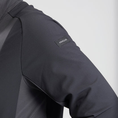 Black-carbongray Outdoor Wind-Breaking Softshell Jacket