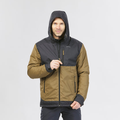 Black-brown Waterproof Outdoor Winter Coat