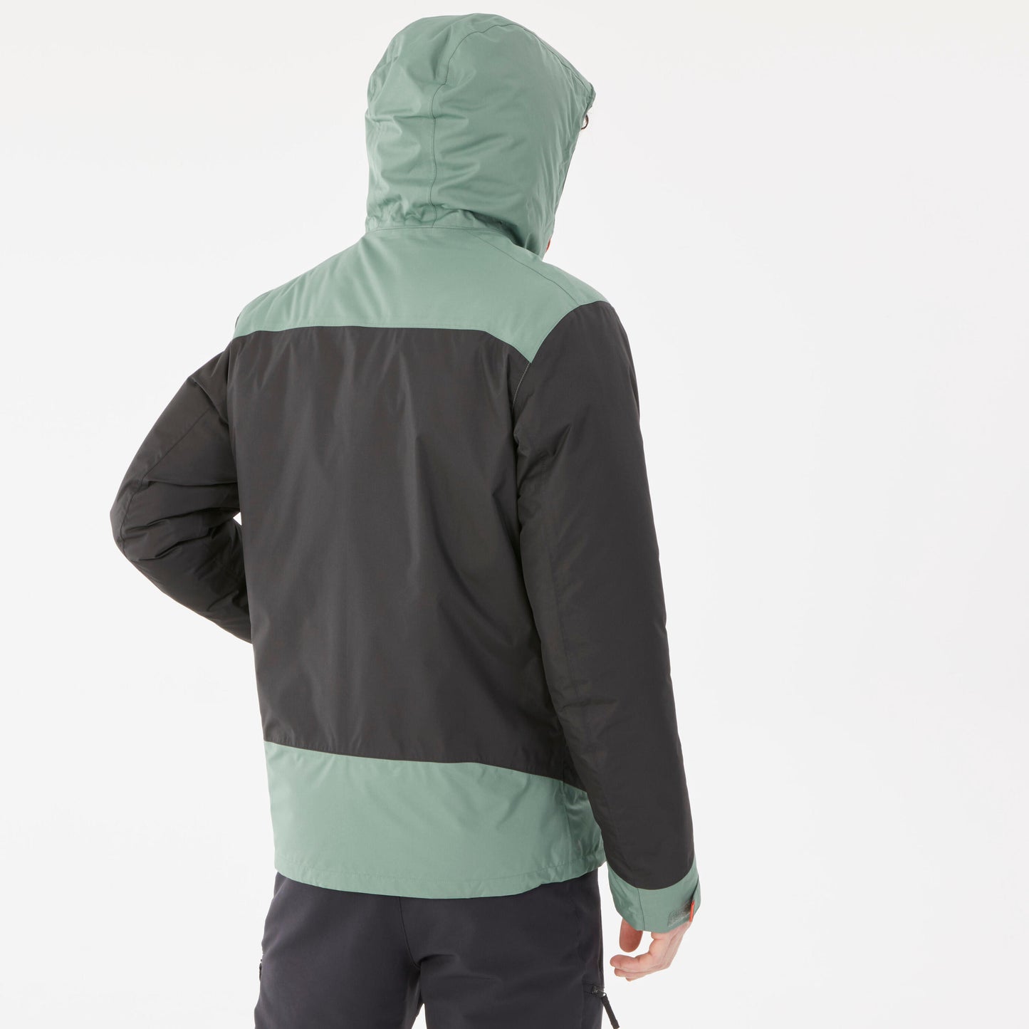 Algaegreen-black Waterproof Outdoor Winter Coat