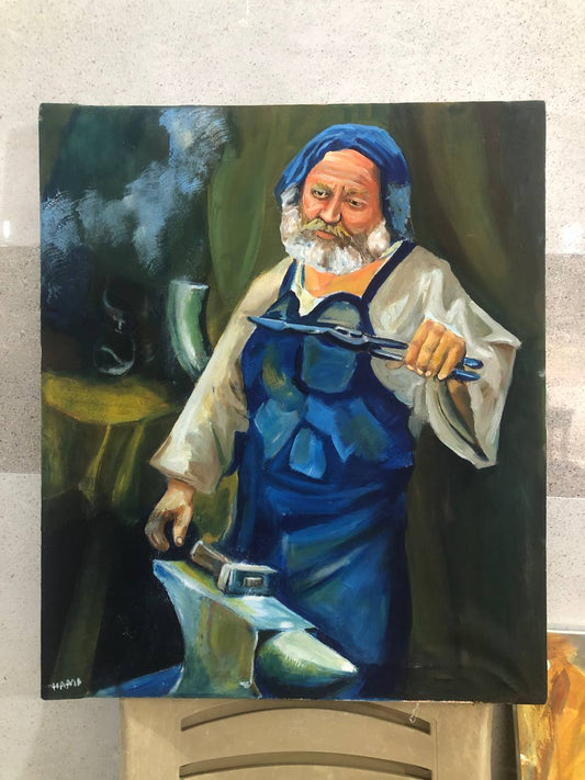 Blacksmith Painting